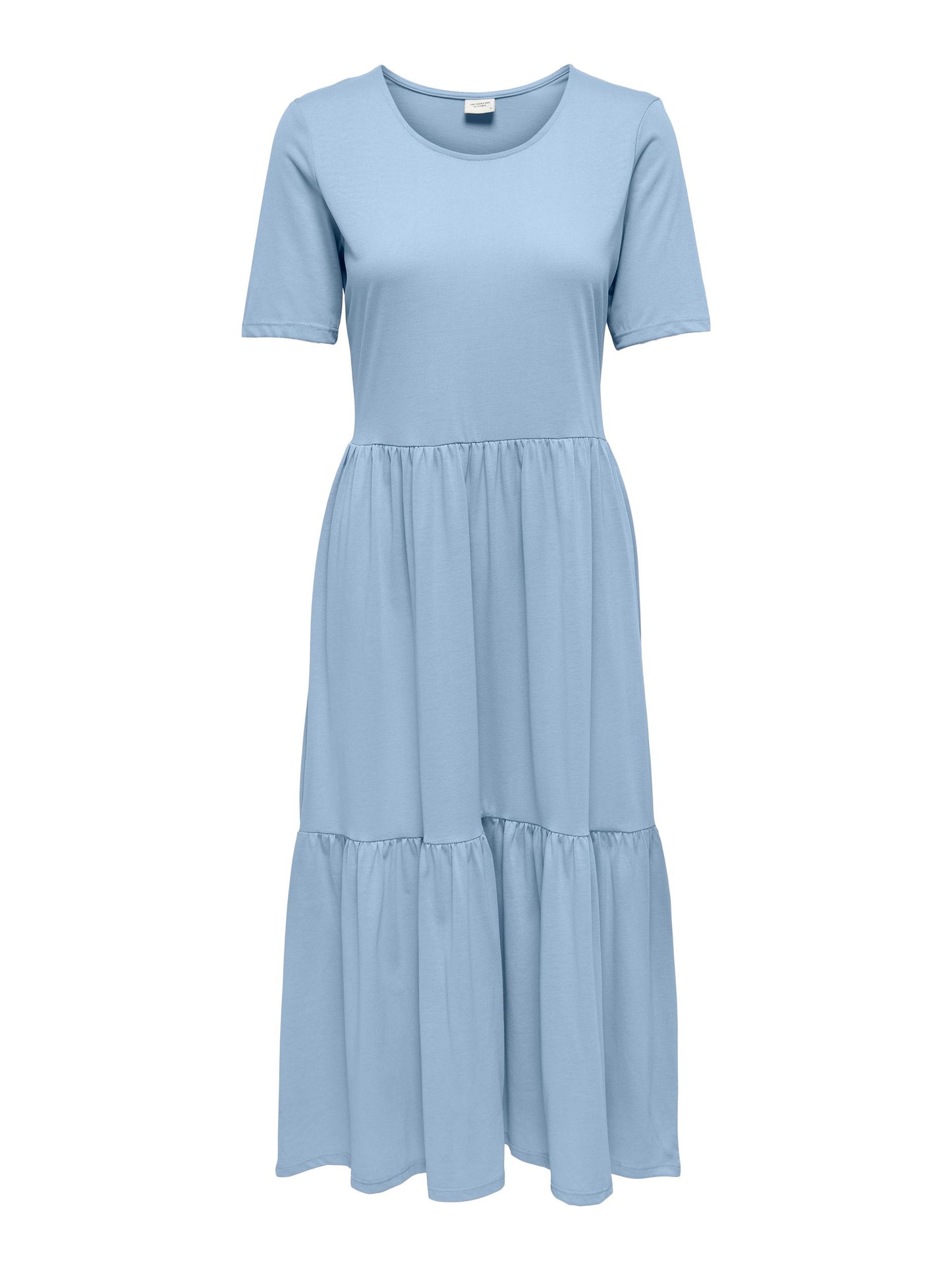 JDYDALILA FROSTY S/S LONG DRESS JRS NOOS CASHMERE BLUE