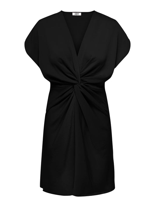 JDYURBA S/L DRESS WVN BLACK