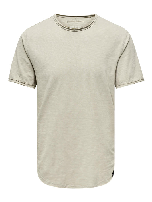 ONSBENNE LONGY SS TEE NF 7822 NOOS SILVER LINING